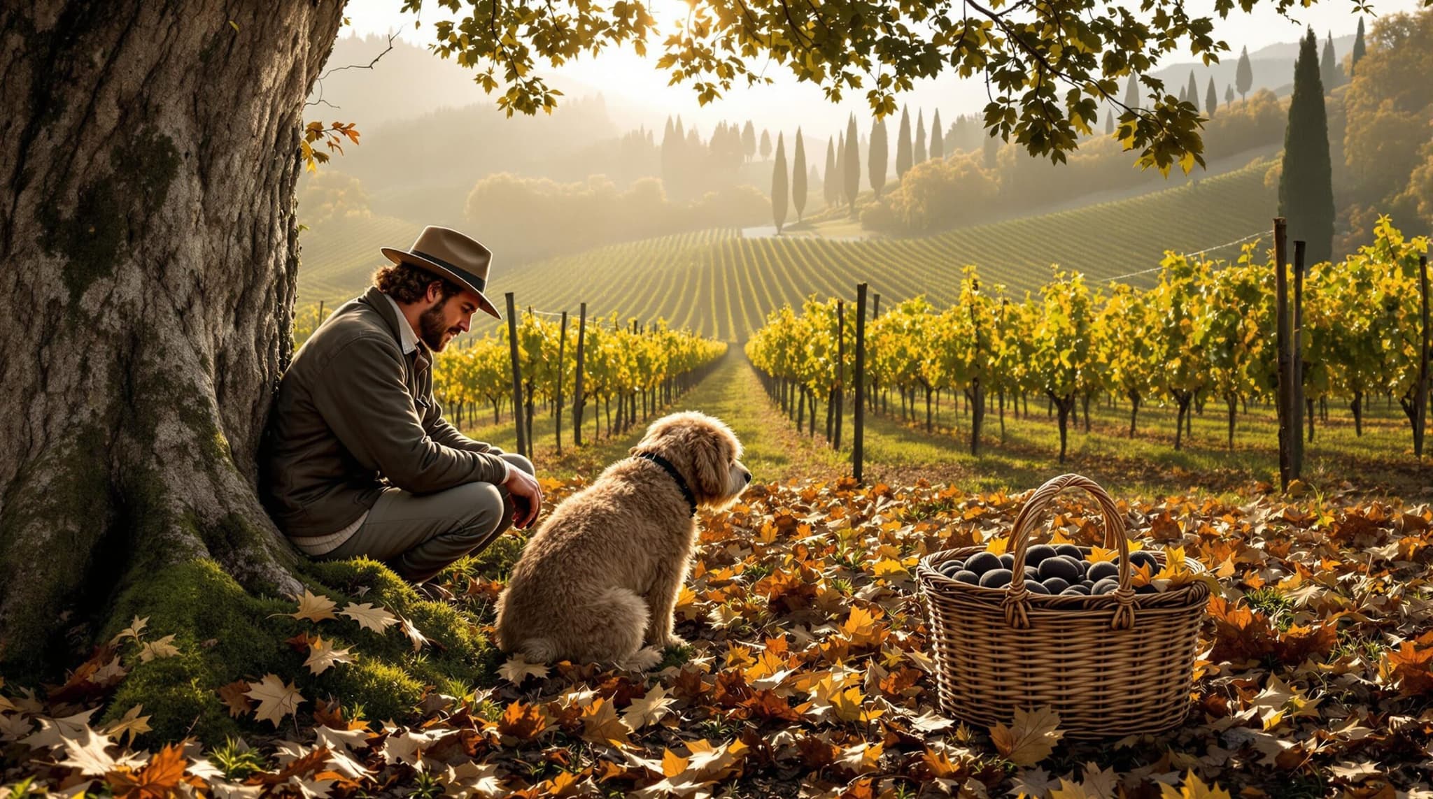 Truffle Hunting and Wine Pairing Experiences
