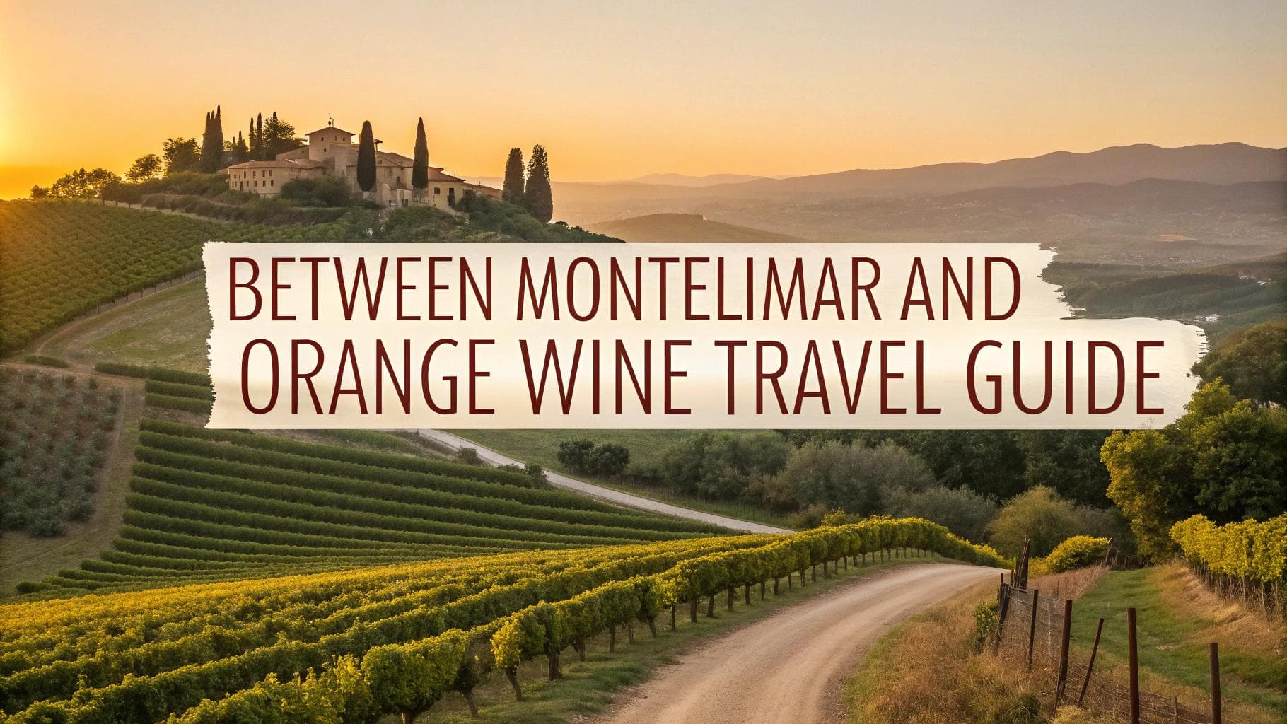 Between Montélimar and Orange Wine Travel Guide (Rhône Valley, France)