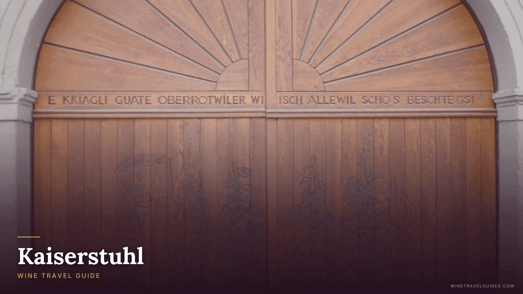 Kaiserstuhl Wine Travel Guide (Baden, Germany)