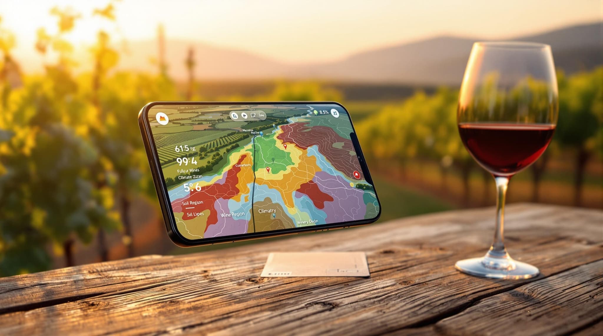 Apps and Tools for Wine Region Navigation