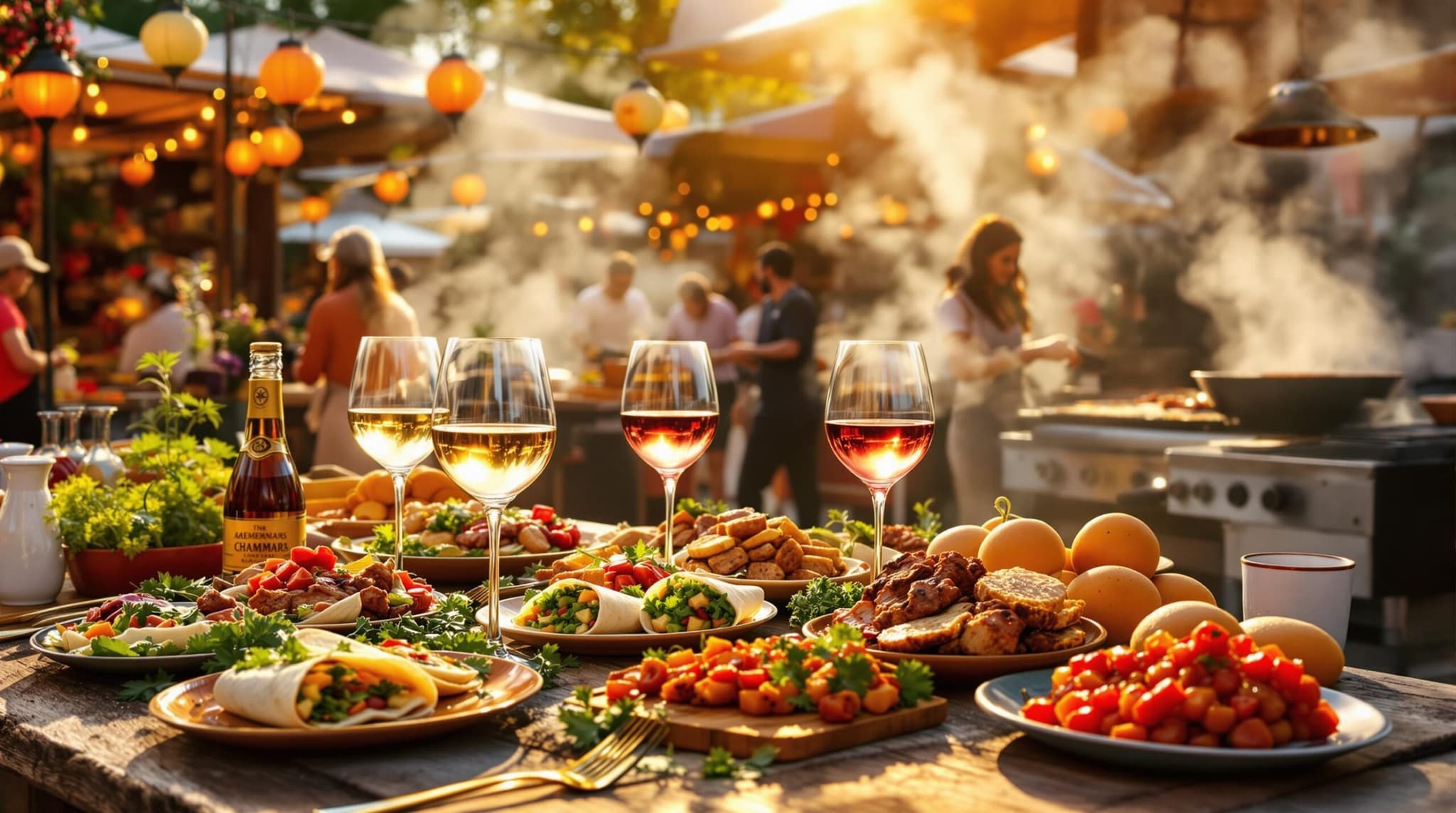 Street Food and Local Wine Pairings