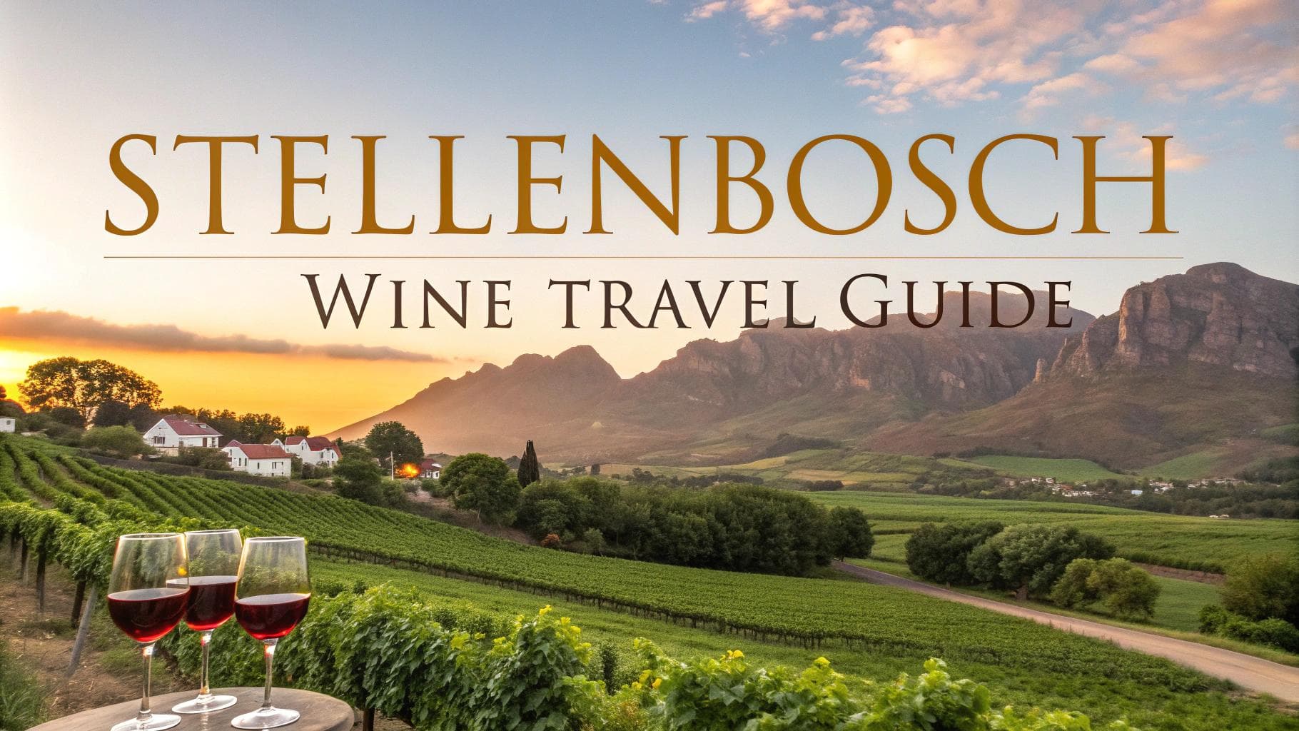 Stellenbosch Wine Travel Guide (Western Cape, South Africa)