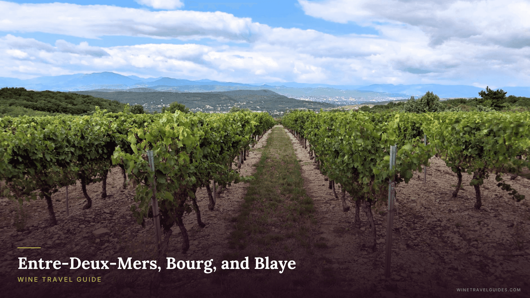 Entre-Deux-Mers, Bourg, and Blaye Wine Travel Guide (Bordeaux, France)