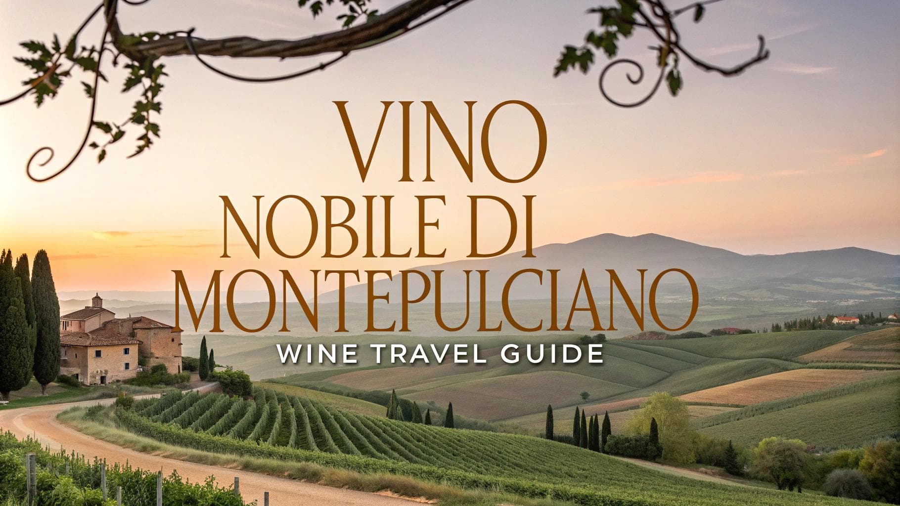 Vino Nobile di Montepulciano Wine Travel Guide (Tuscany, Italy)