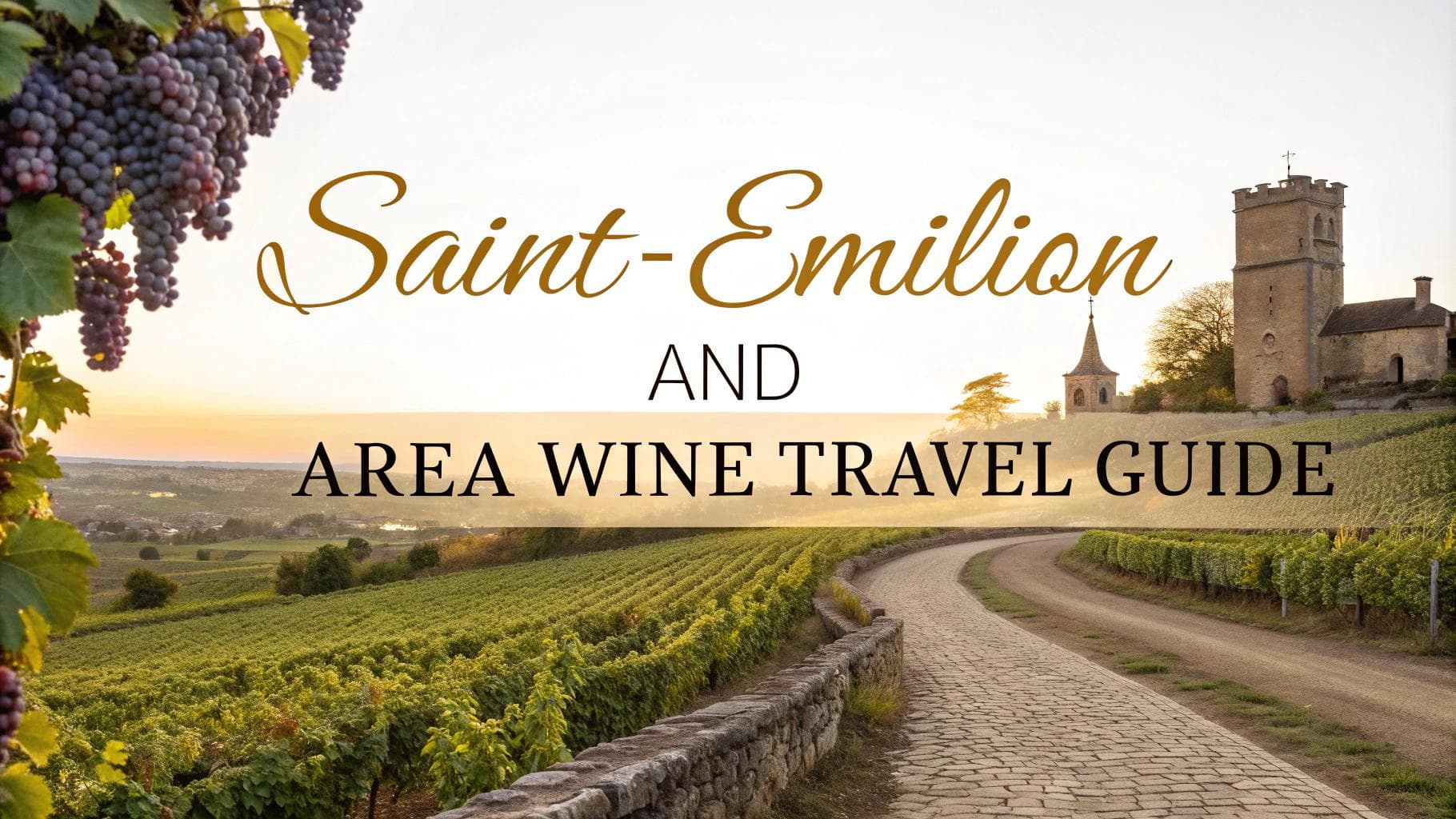 Saint-Émilion and Area Wine Travel Guide (Bordeaux, France)